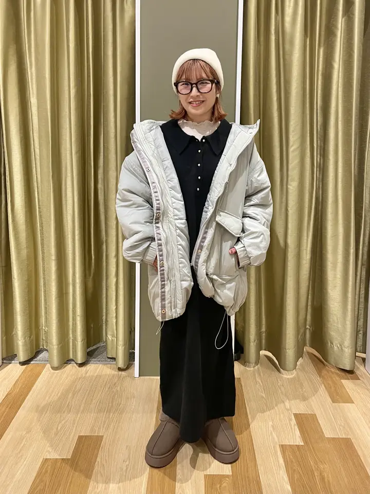 金釦ポロシャツニットワンピース/Green Parks（グリーン パークス）の