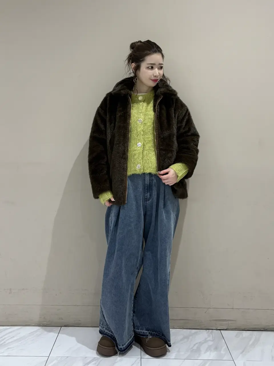 ミンクライクファーブルゾン/Green Parks（グリーン パークス）の