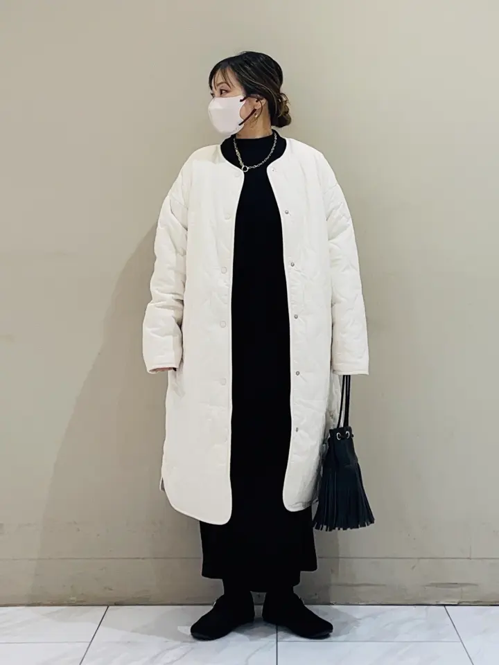 ぽかぽか裏起毛ベロアIラインスカート/Green Parks（グリーン パークス