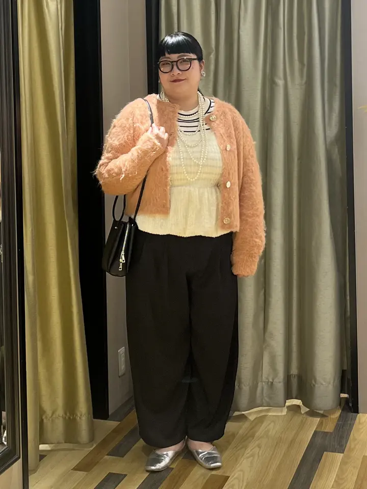 表面感ベロアバルーンキャミビスチェ/Green Parks（グリーン パークス