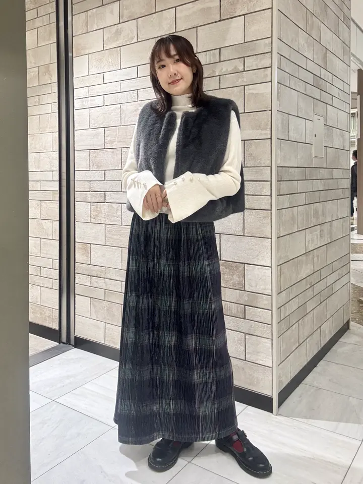 ELENCARE DUE フォックス調ファーベスト/Green Parks（グリーン