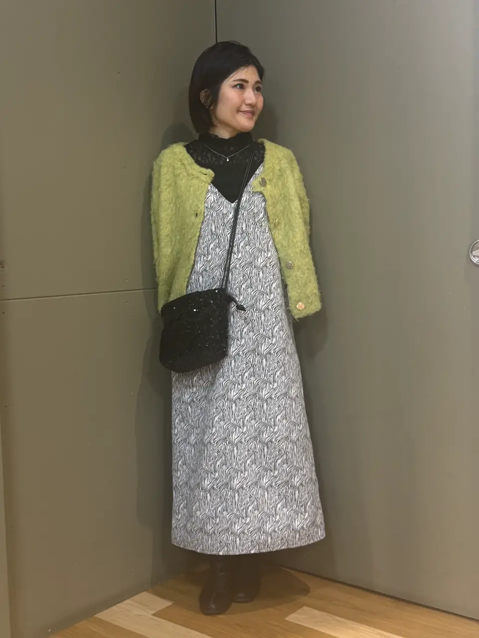 ゼブラ柄キャミワンピース/CRAFT STANDARD BOUTIQUE（クラフト