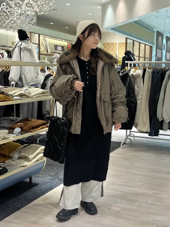 swing by ティペット付ミリタリーブルゾン/Green Parks（グリーン