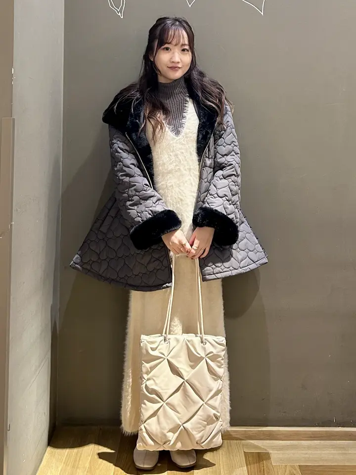 swing by ハートキルトフレアコート/Green Parks（グリーン パークス