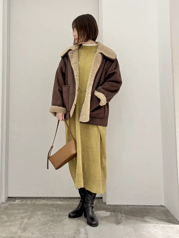 フェイクムートンジャケット/Green Parks（グリーン パークス）の