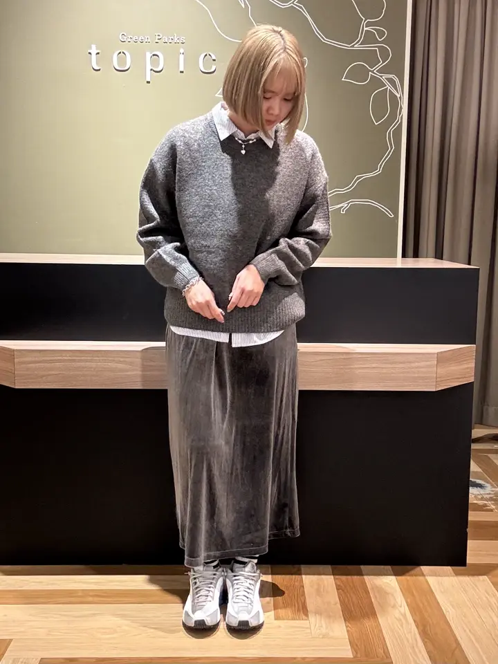 fuwaっと 畦チュニック/Green Parks（グリーン パークス）のニット