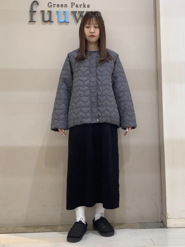 金釦ポロシャツニットワンピース/Green Parks（グリーン パークス）の