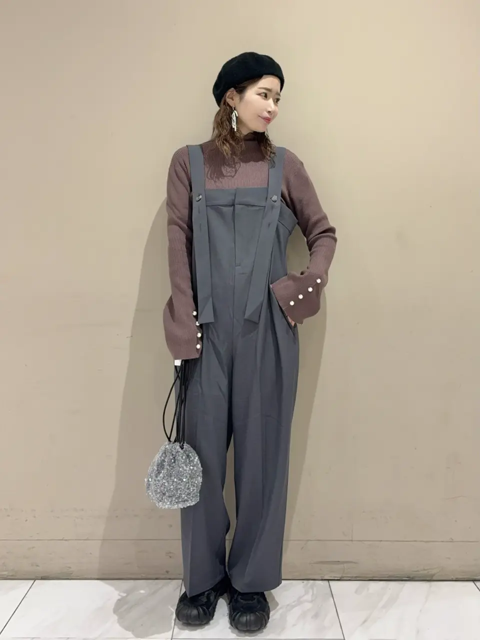 ワイドサロペットパンツ/CRAFT STANDARD BOUTIQUE（クラフト