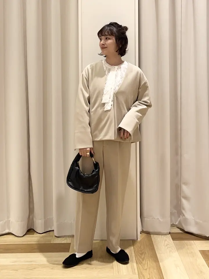 18900円新品♡ボウタイブラウススコットクラブ購入フェンネル♡手洗いOK♡ 新品♡ボウタイブラウススコットクラブ購入フェンネル♡手洗いOK♡