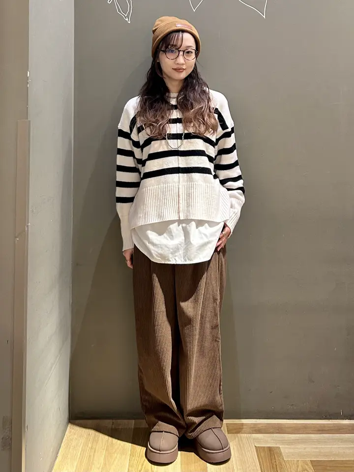 □STRANGER THINGS×MINNETONKA ニットキャップ/Green Parks（グリーン