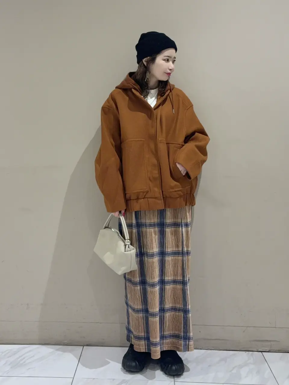 最終42000→13000♡スコットクラブ♡ブルゾン　フード有り　配色 スコットクラブ SCOTCLUB 2WAYフード付きブルゾン （カーキ） -靴