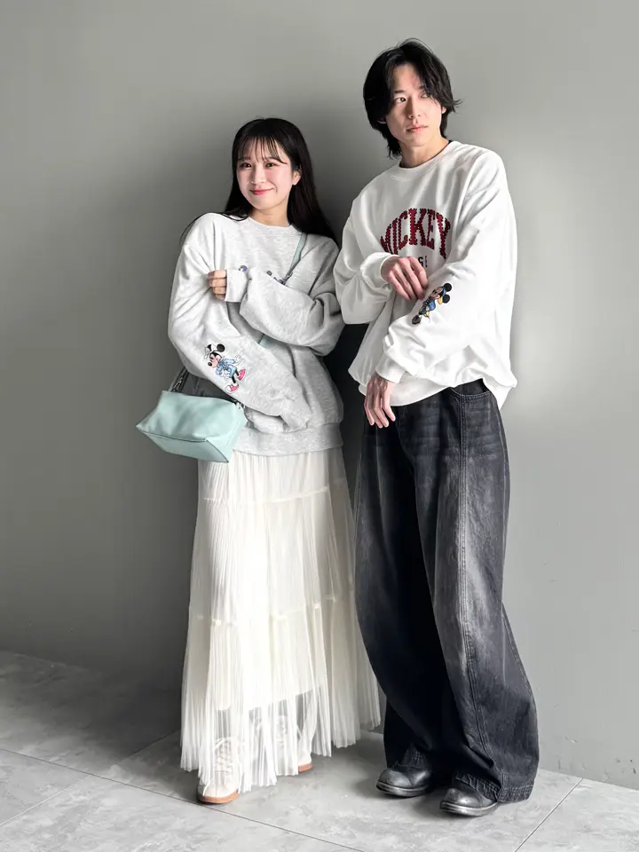 ミッキー&フレンズ/スウェット/Green Parks（グリーン パークス）の