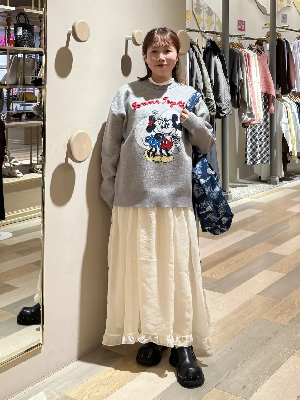 Petit Fleur シアーティアードキャミワンピ/Green Parks（グリーン