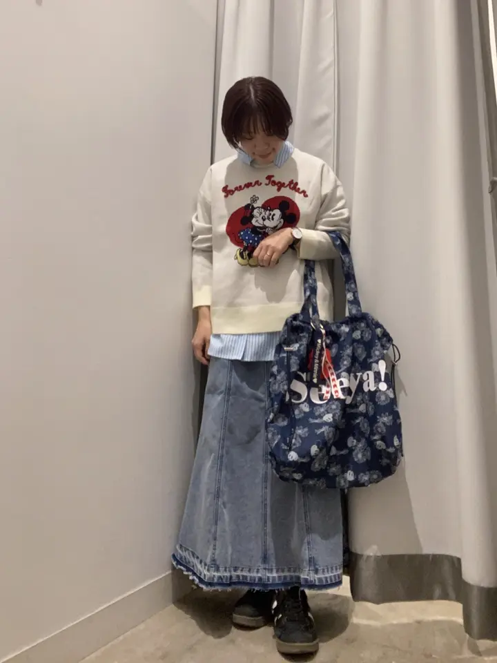 【マーメイド・リクエスト同時購入特割特価(1/2)青＋緑、各360ｇ】 予約】イージーデニムマーメイドスカート/Green Parks（グリーン