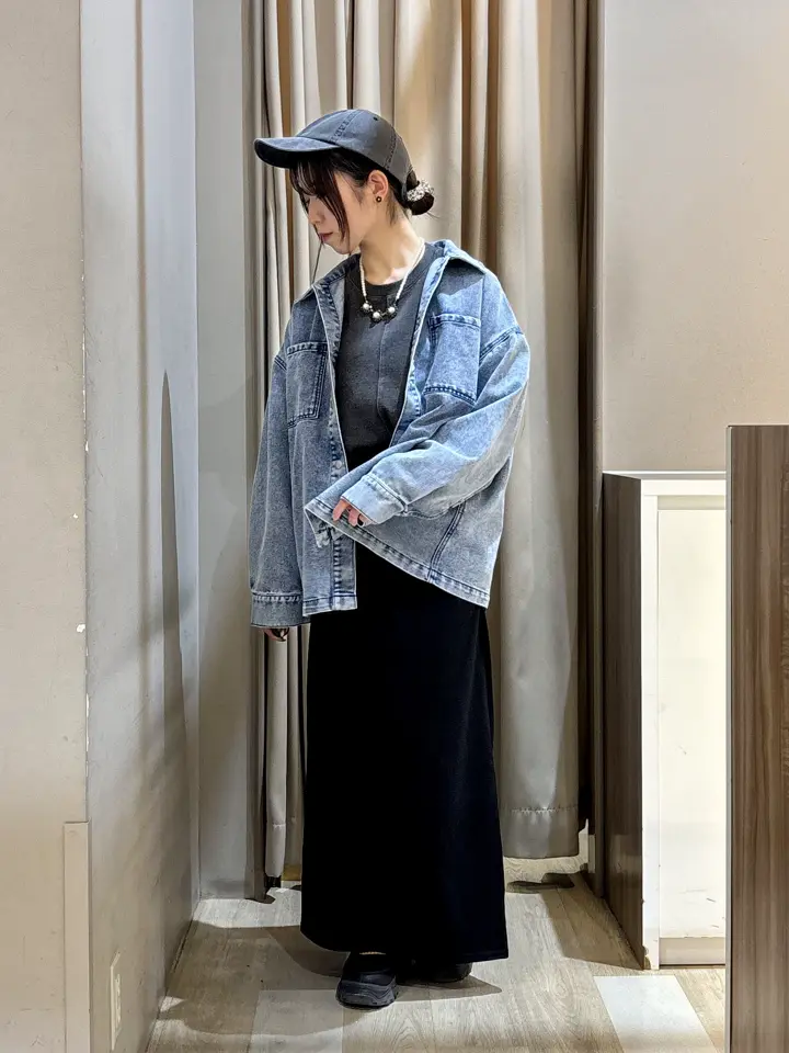 ドレープデザインIラインスカート/CRAFT STANDARD BOUTIQUE（クラフト