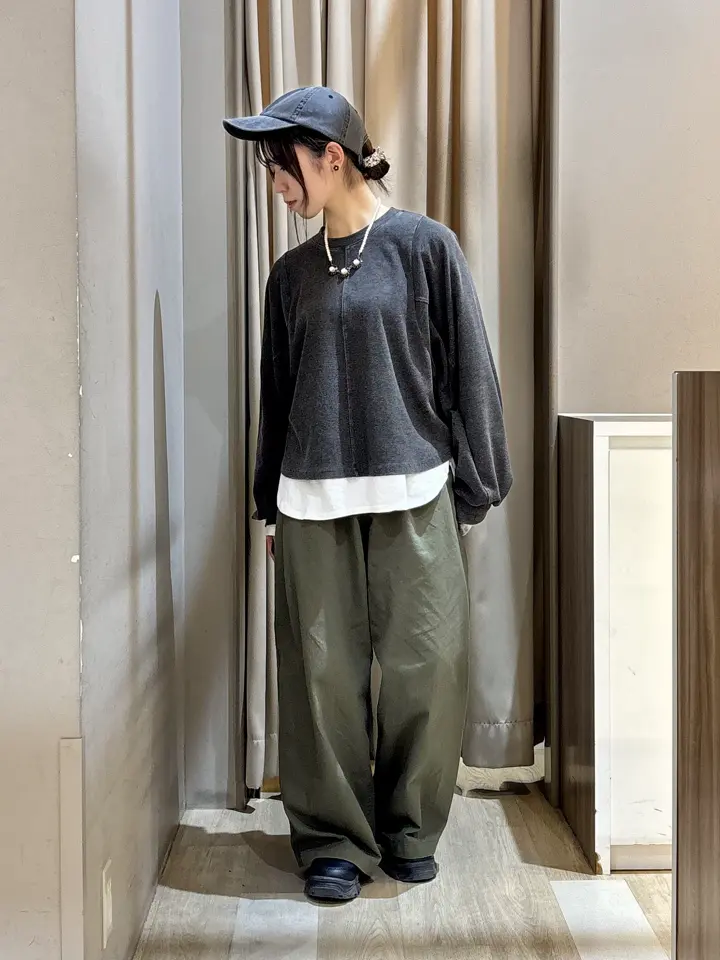 チノタックワイドパンツ/Green Parks（グリーン パークス）のワイド