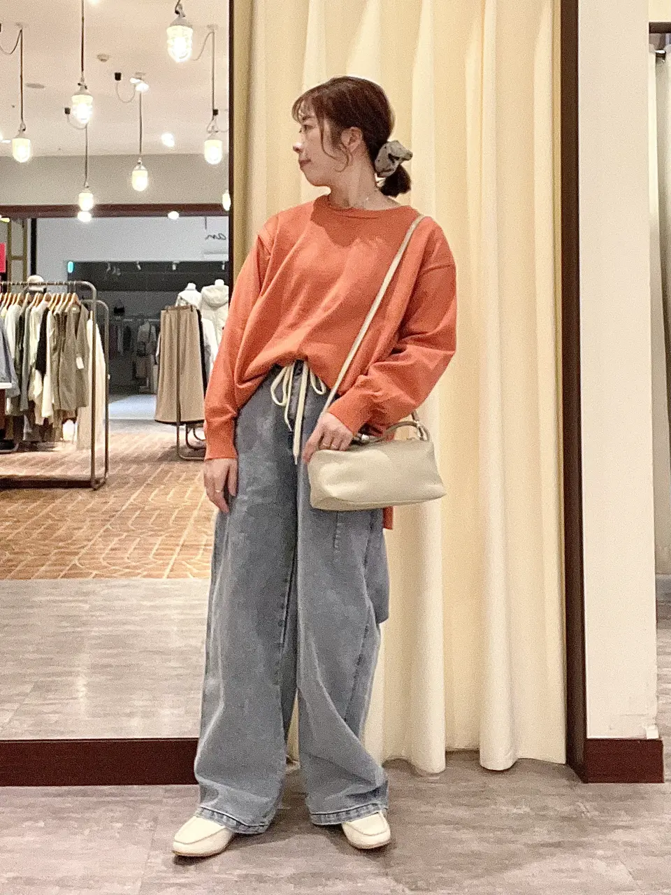 裾ラウンドホワイトインナー/Green Parks（グリーン パークス）の