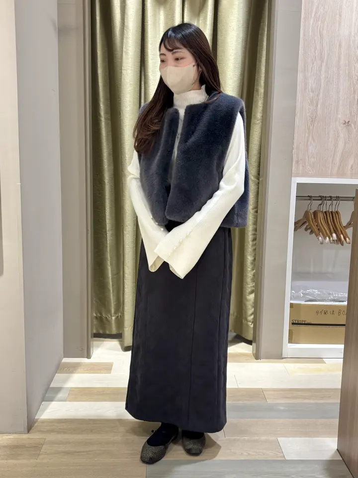 FILA♡【新品タグ付き】2025FWファーベスト EL0254完売品 hearty-select_rwgb254501