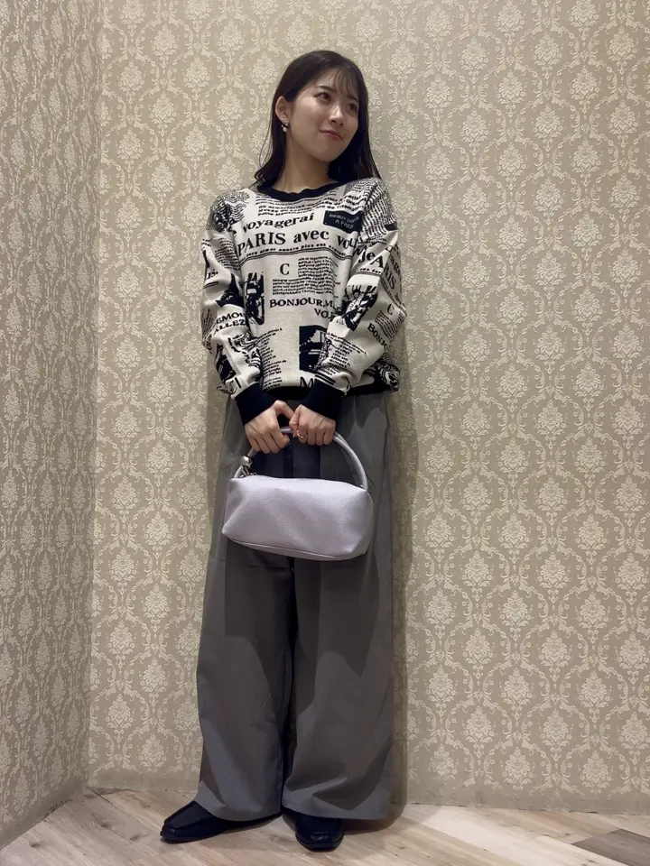 furry rate ジャカードニットプルオーバー/Green Parks（グリーン