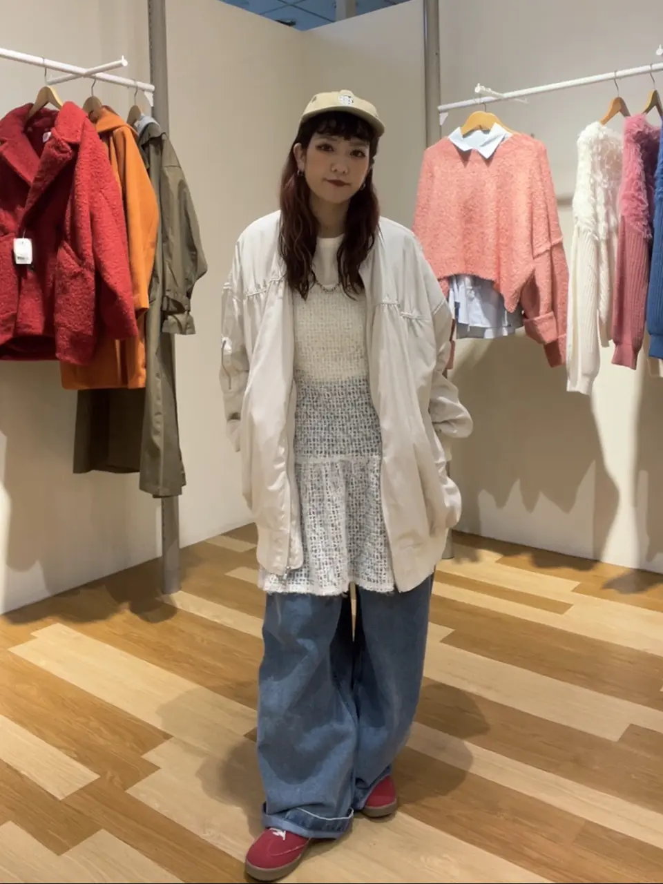 レースキャミチュニック/Green Parks（グリーン パークス）のタンク