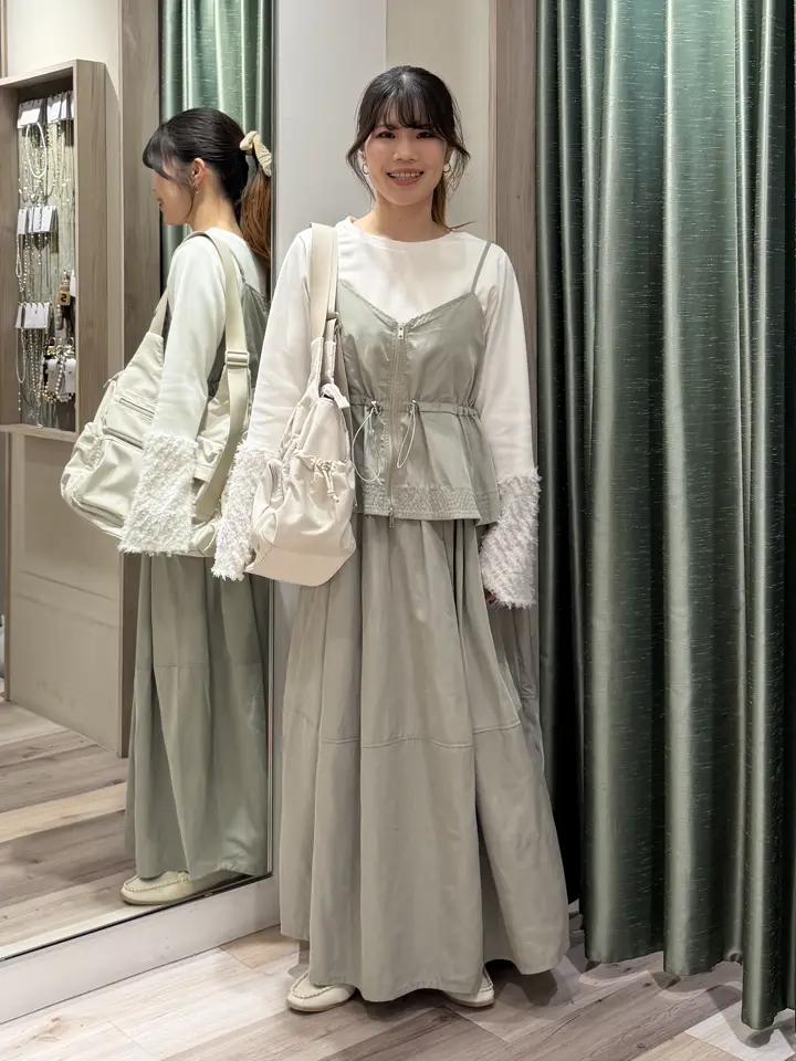 ♥ ワコール トレフル 【イングリッシュガーデン】 86グループ 2点set SET2点 キャミビスチェ＋スカート/Green Parks（グリーン パークス）の