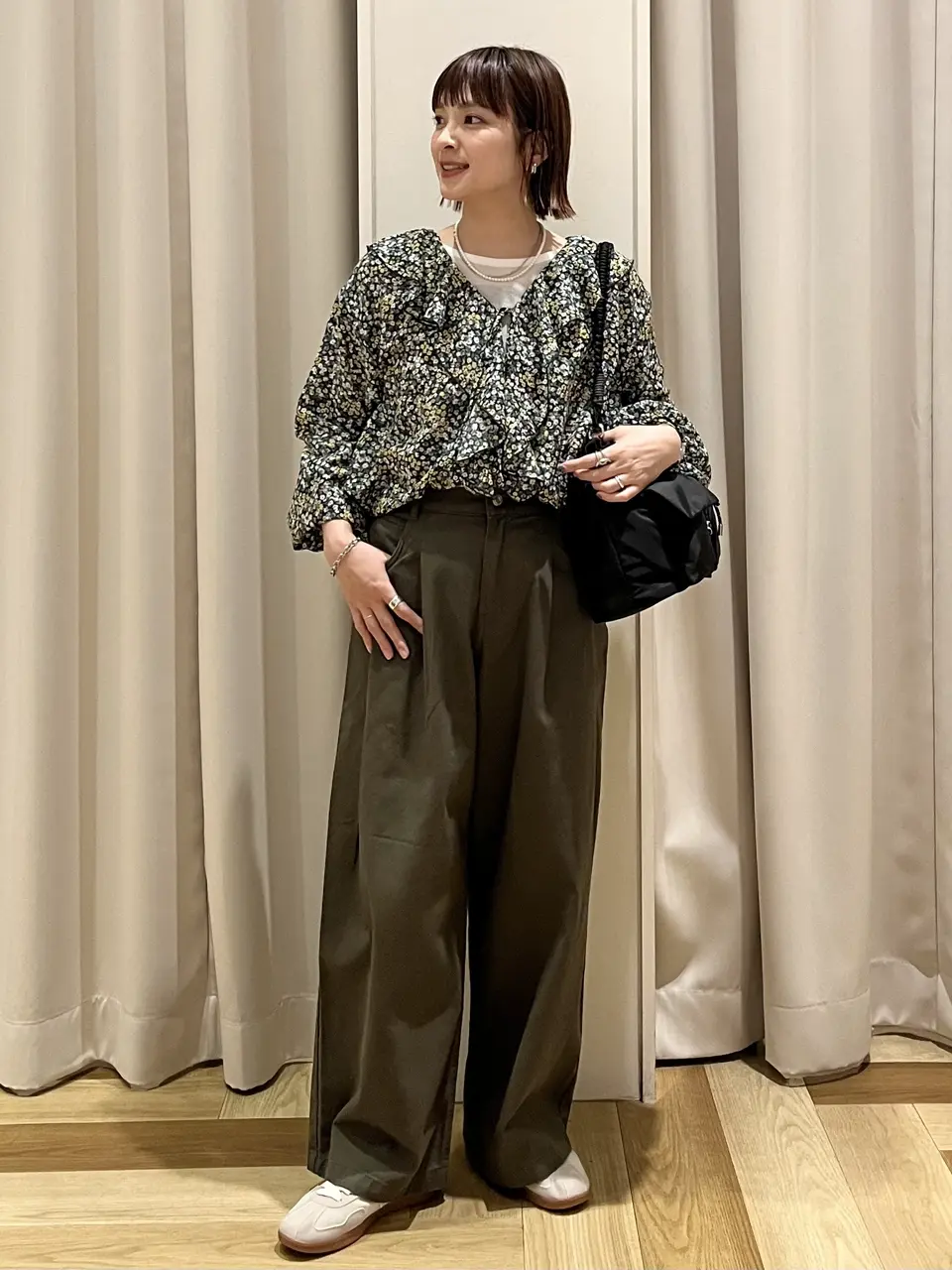 チノタックワイドパンツ/Green Parks（グリーン パークス）のワイド