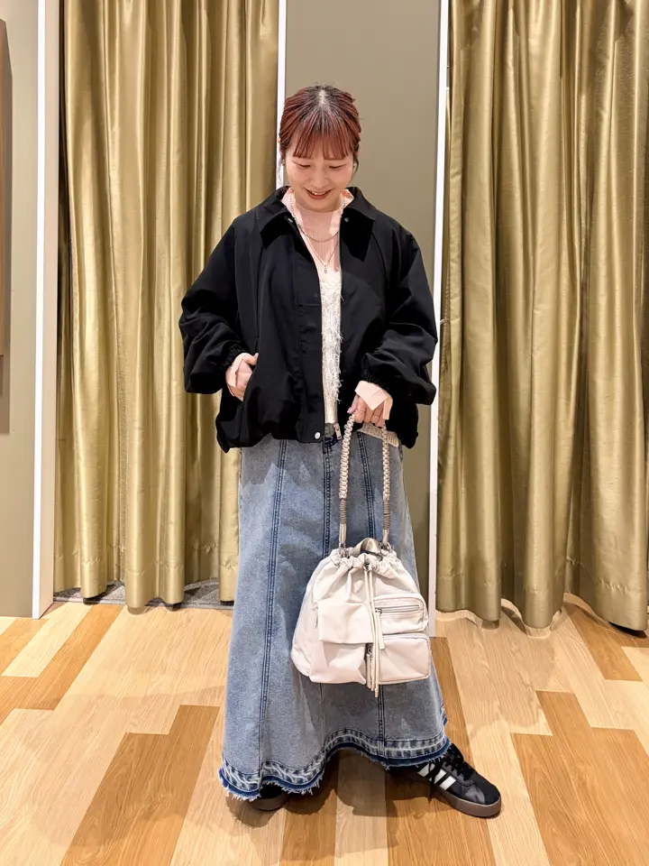 イージーデニムマーメイドスカート/Green Parks（グリーン パークス