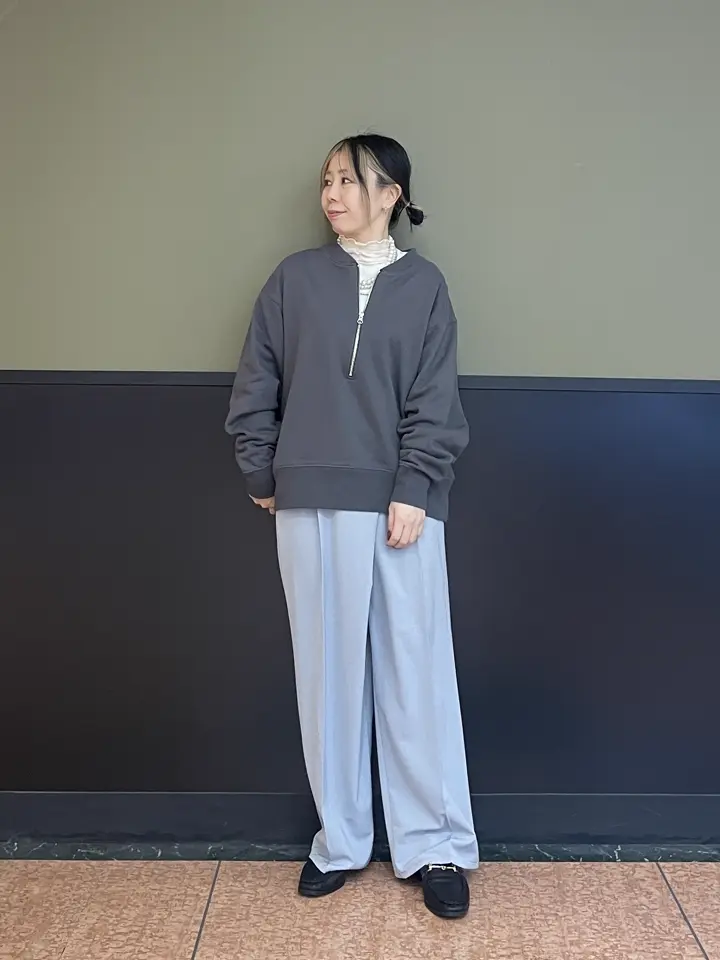 アシメウエストタックパンツ/Green Parks（グリーン パークス）の