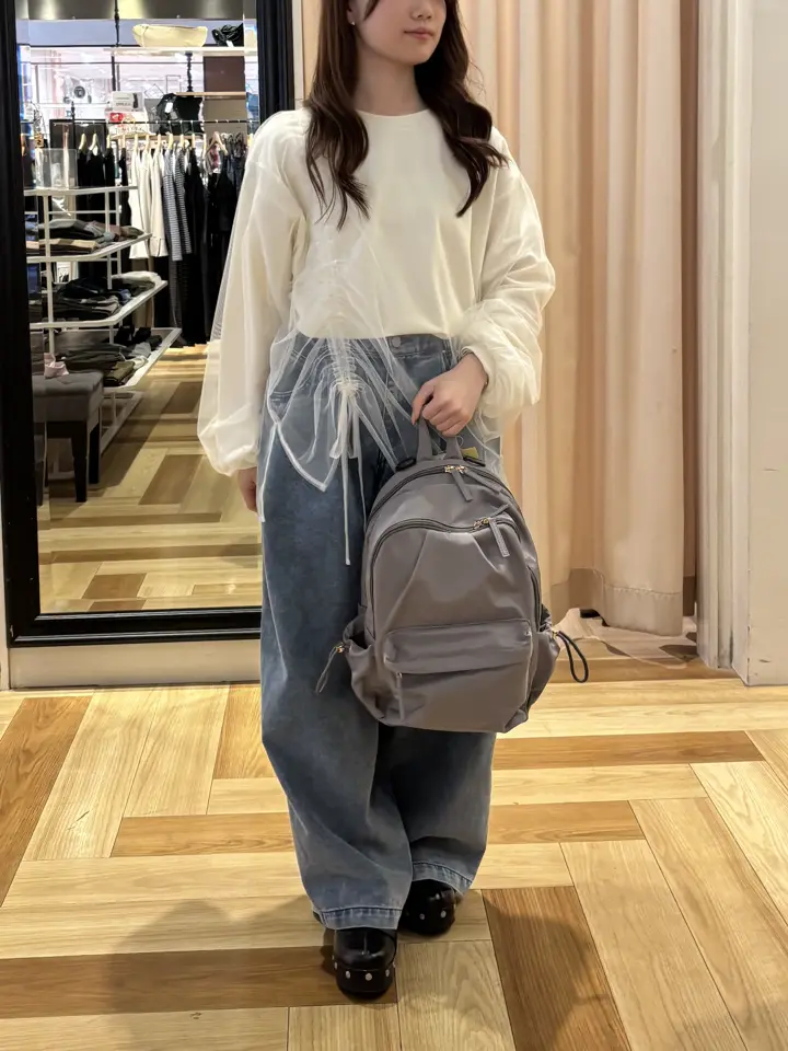 10ポケBag】収納アドバイザー監修2層リュック/Green Parks（グリーン