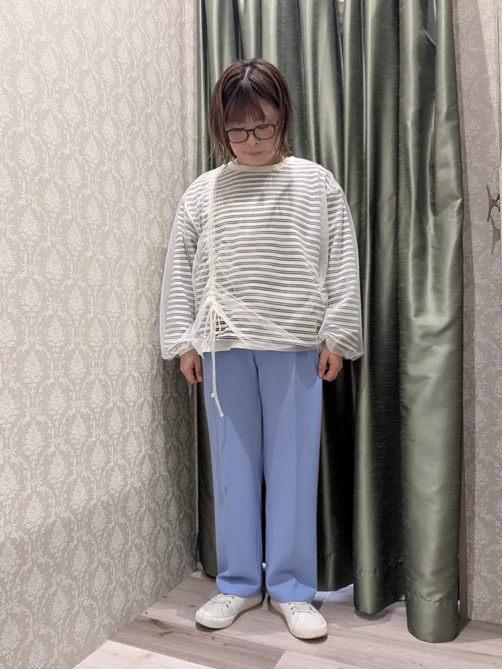 O.きれいシルエットテーパードパンツ/Green Parks（グリーン パークス