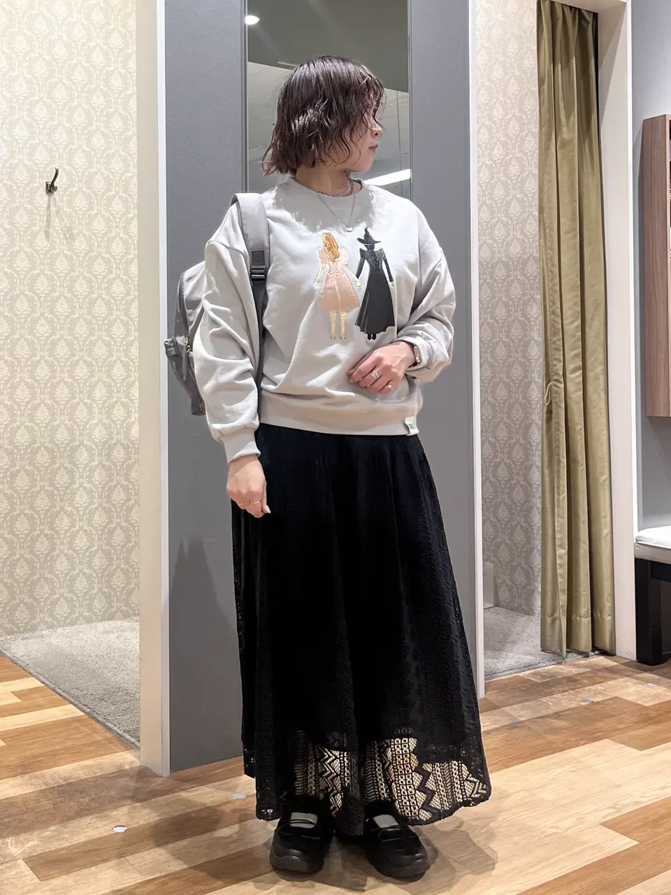WICKED アート刺繍スウェット/Green Parks（グリーン パークス）の