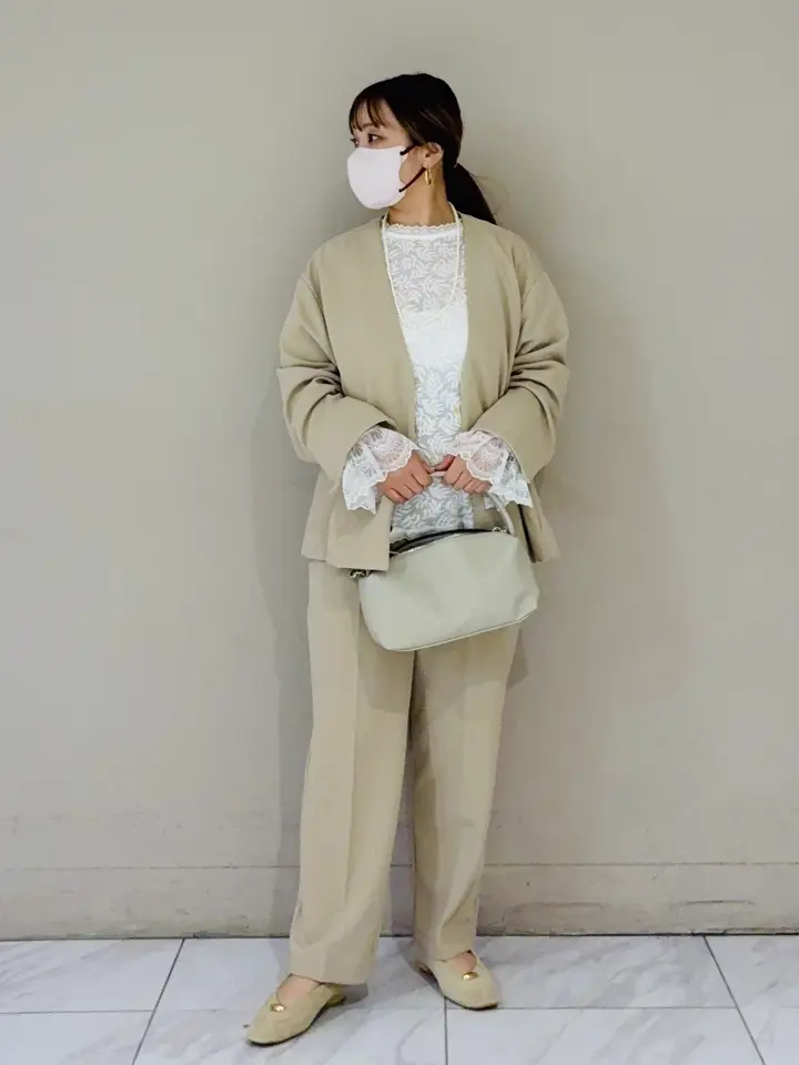 O.きれいシルエットテーパードパンツ/Green Parks（グリーン パークス
