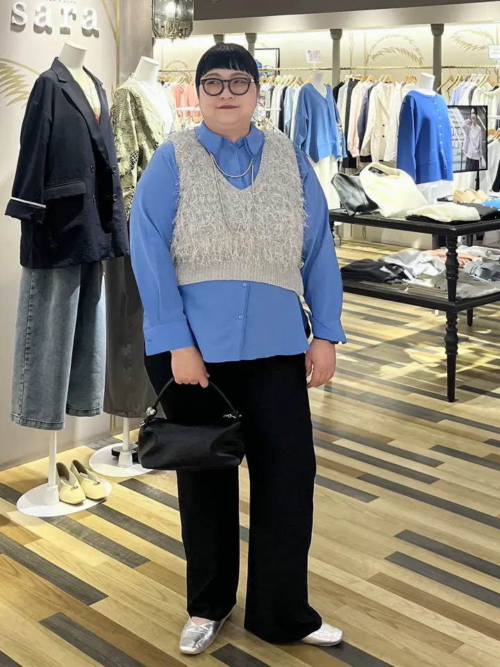 【ヒールクリーク】４点セット　ダウンベスト＋ショートパンツ＋セーター＋ニット帽 PUBLUX/ニットトップ ショートパンツ セットアップ 限定展開｜Daytona