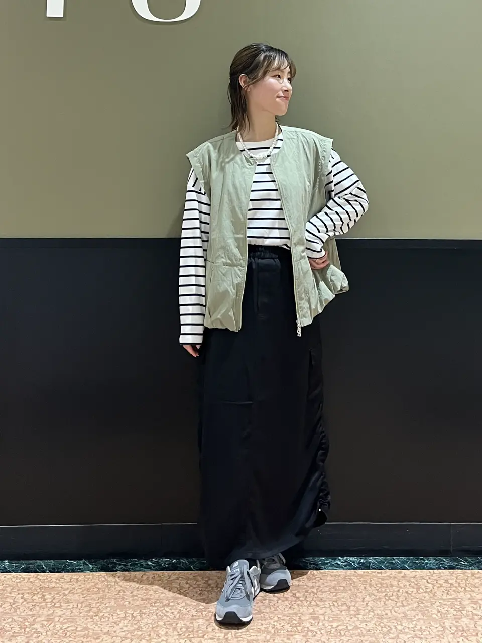 値下げ）スペイン製　MARLOTA ダブルジップスカート JOSE MOON（ジョゼムーン）の「W ZIP SKIRT/ダブルジップスカート