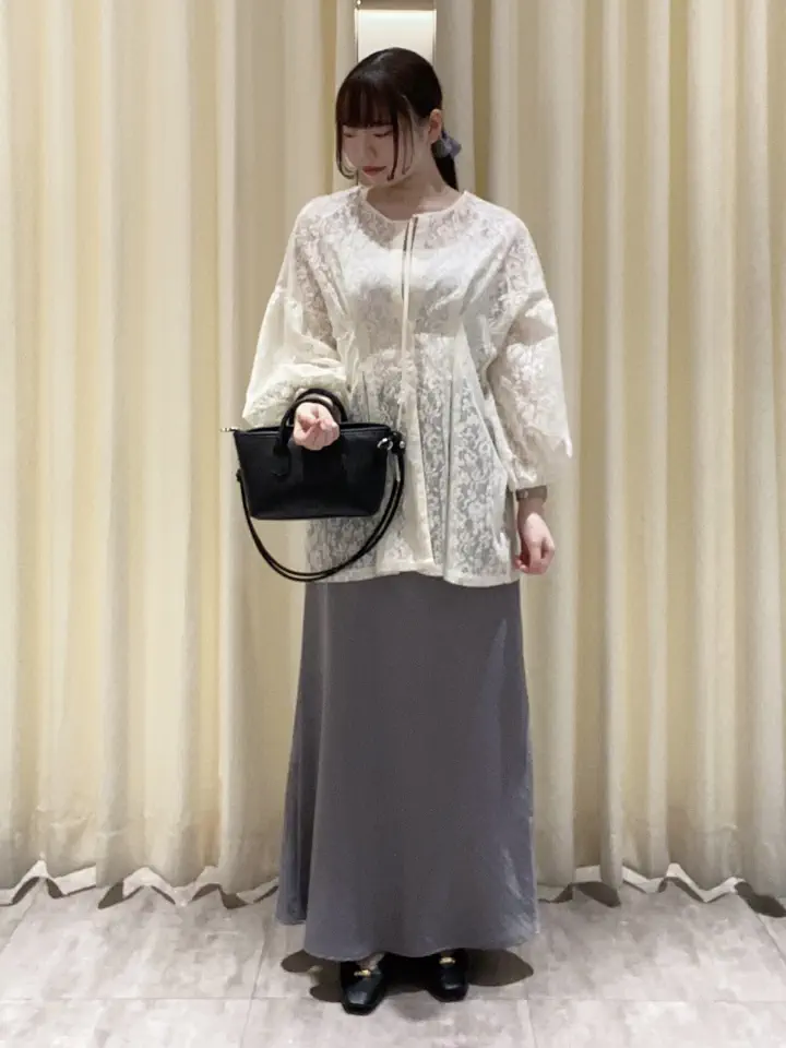 ≪USED≫メッシュレースタック入りプルオーバー/Green Parks（グリーン