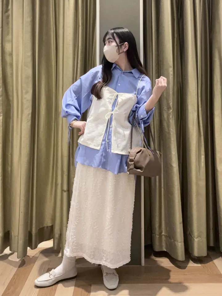 前後2WAYレース刺繍ビスチェ/Green Parks（グリーン パークス）の