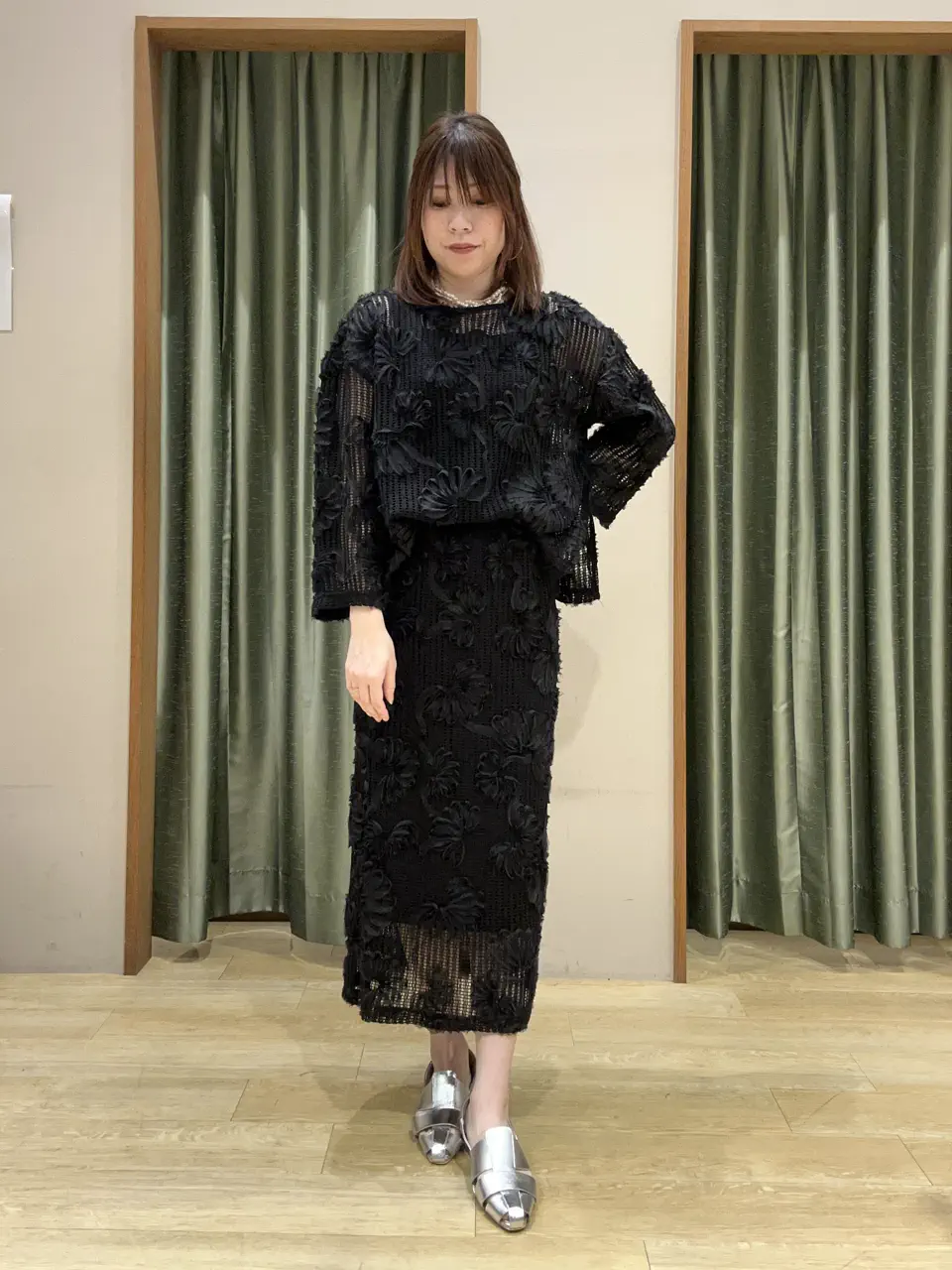 刺繍レーススカート/Green Parks（グリーン パークス）のその他