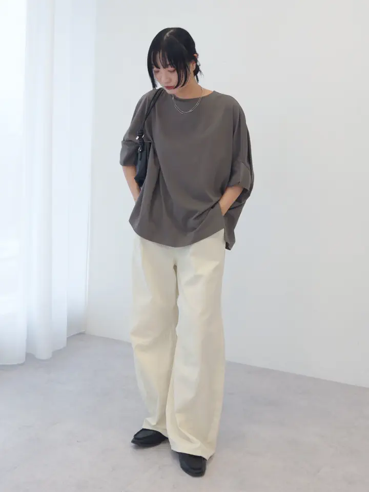 【美品✨近年】ババグーリKUBAプルオーバー ドルマンスリーブ WEB限定】冷やっとすずやかドルマンプルオーバーⅡ/Green Parks