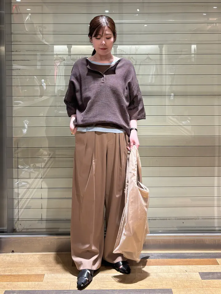 タックワイドパンツ/Green Parks（グリーン パークス）のその他パンツ