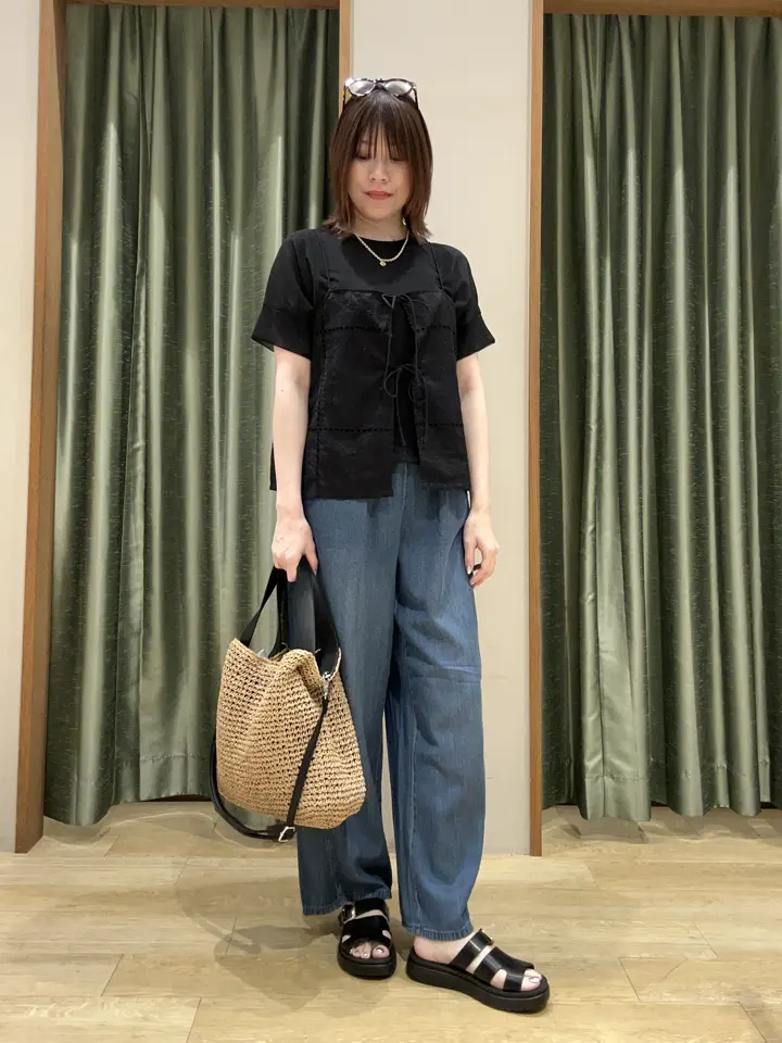 前後2WAYレース刺繍ビスチェ/Green Parks（グリーン パークス）の