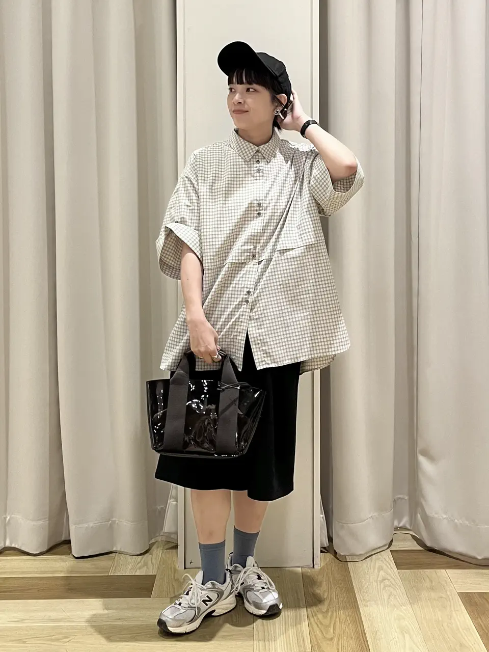 イージーケアキュロットパンツ/Green Parks（グリーン パークス）の