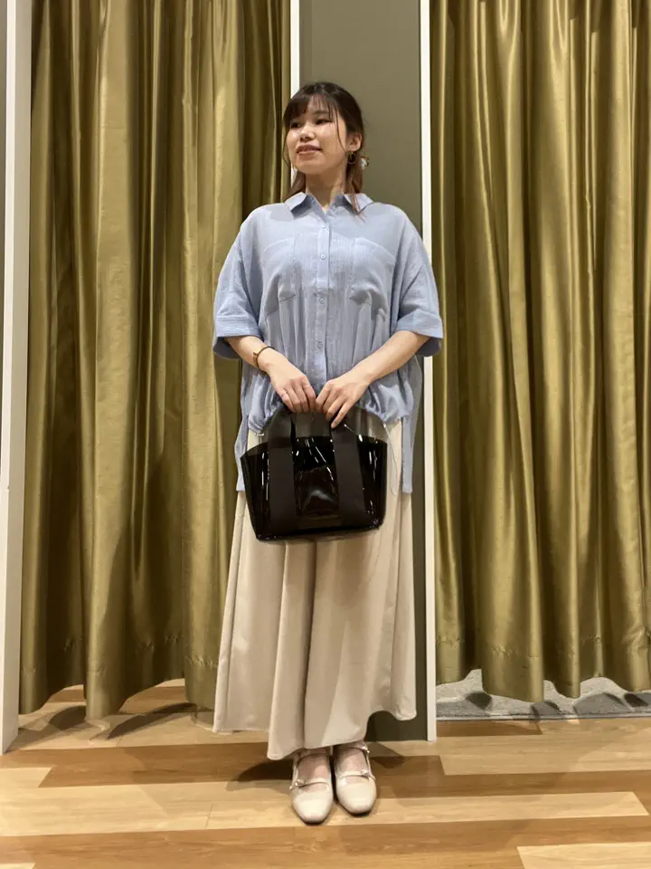 イージーケアワイドガウチョパンツ/Green Parks（グリーン パークス
