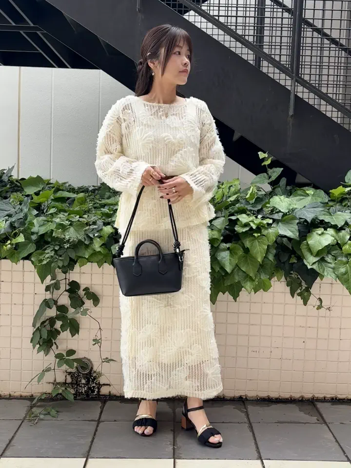 レース刺繍プルオーバー/Green Parks（グリーン パークス）の