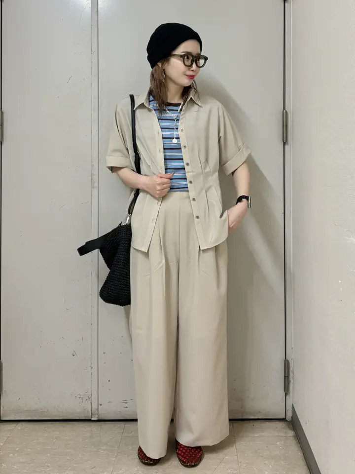 ヒールクリーク　上着とトップスのセット SET2点 シャツパンツセットアップ/Green Parks（グリーン パークス）の