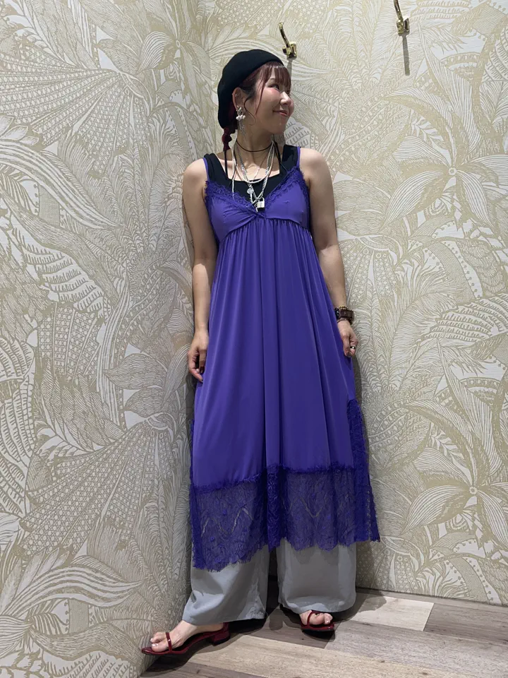 □WITH KURUMI.N レースキャミワンピース/Green Parks（グリーン