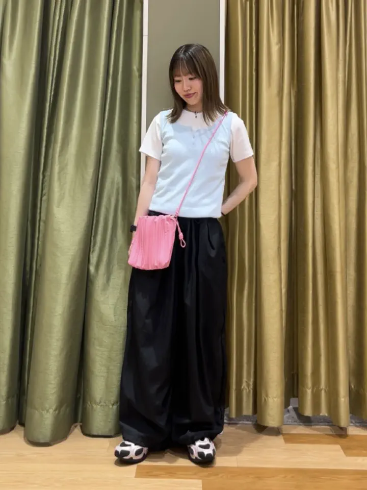 SET2点キャミビスチェ+ワイドパンツ/Green Parks（グリーン パークス