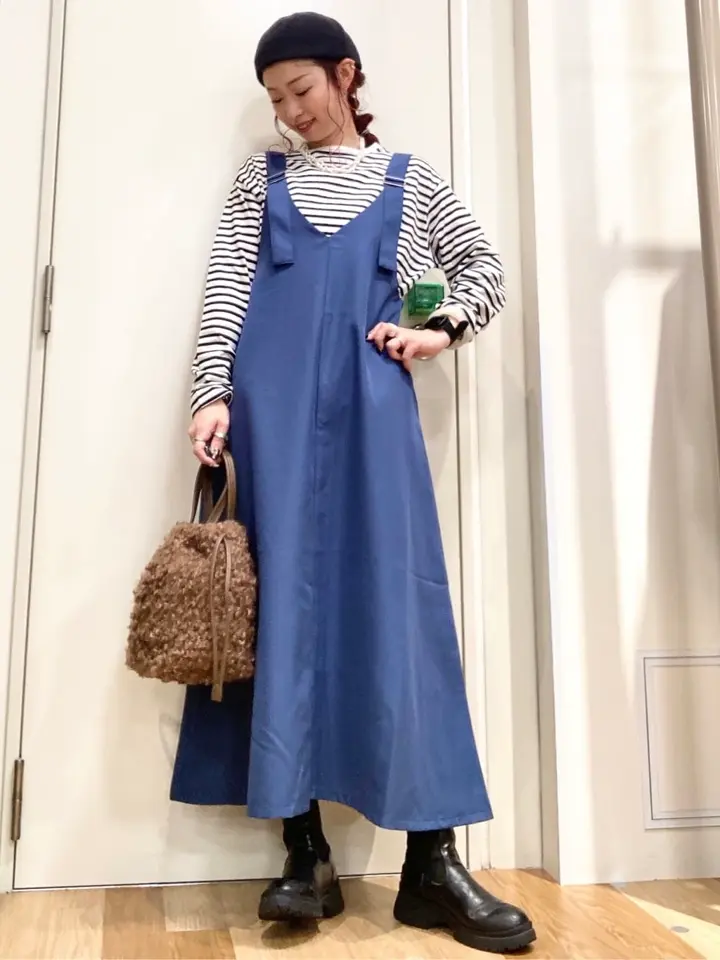 ELENCARE DUE Vネックジャンスカ/Green Parks（グリーン パークス）の