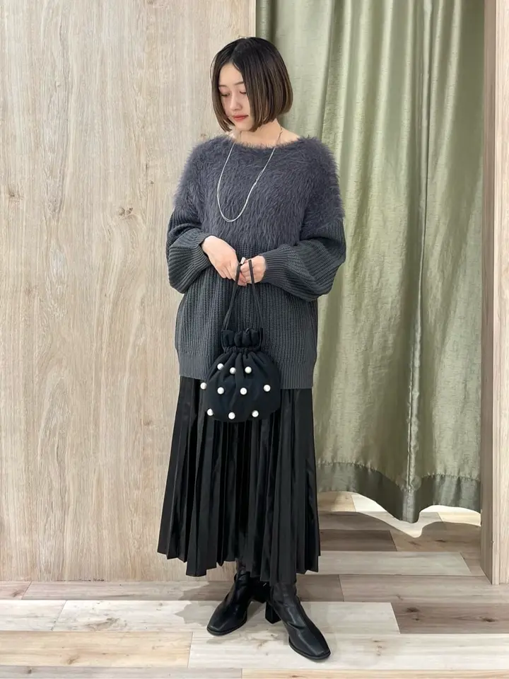 Petit Fleur シャギーキリカエニット/Green Parks（グリーン パークス