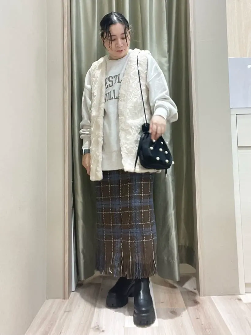 minia ニットコンビブーツ/Green Parks（グリーン パークス）の