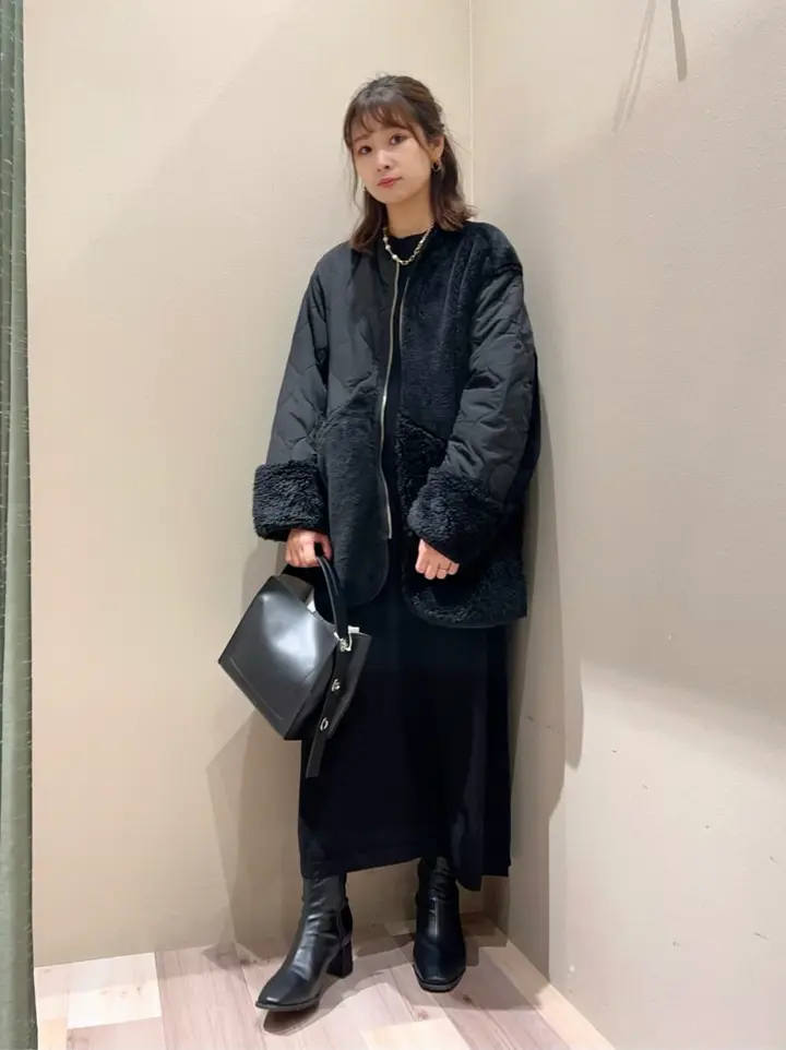 もちやわハイゲージニットワンピース/Green Parks（グリーン パークス